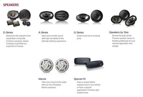 pioneer speakers