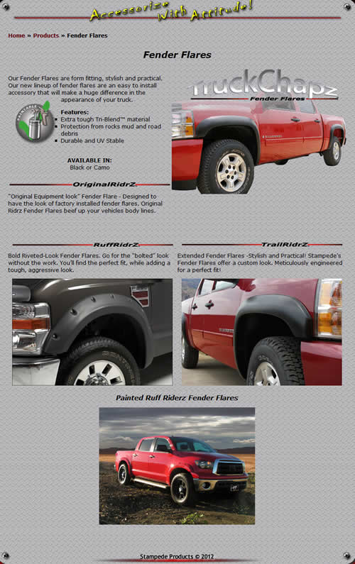 stampede fender flairs